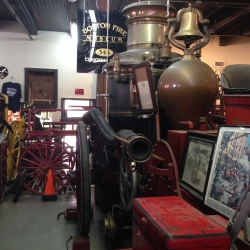 Another view of the steam fire engine