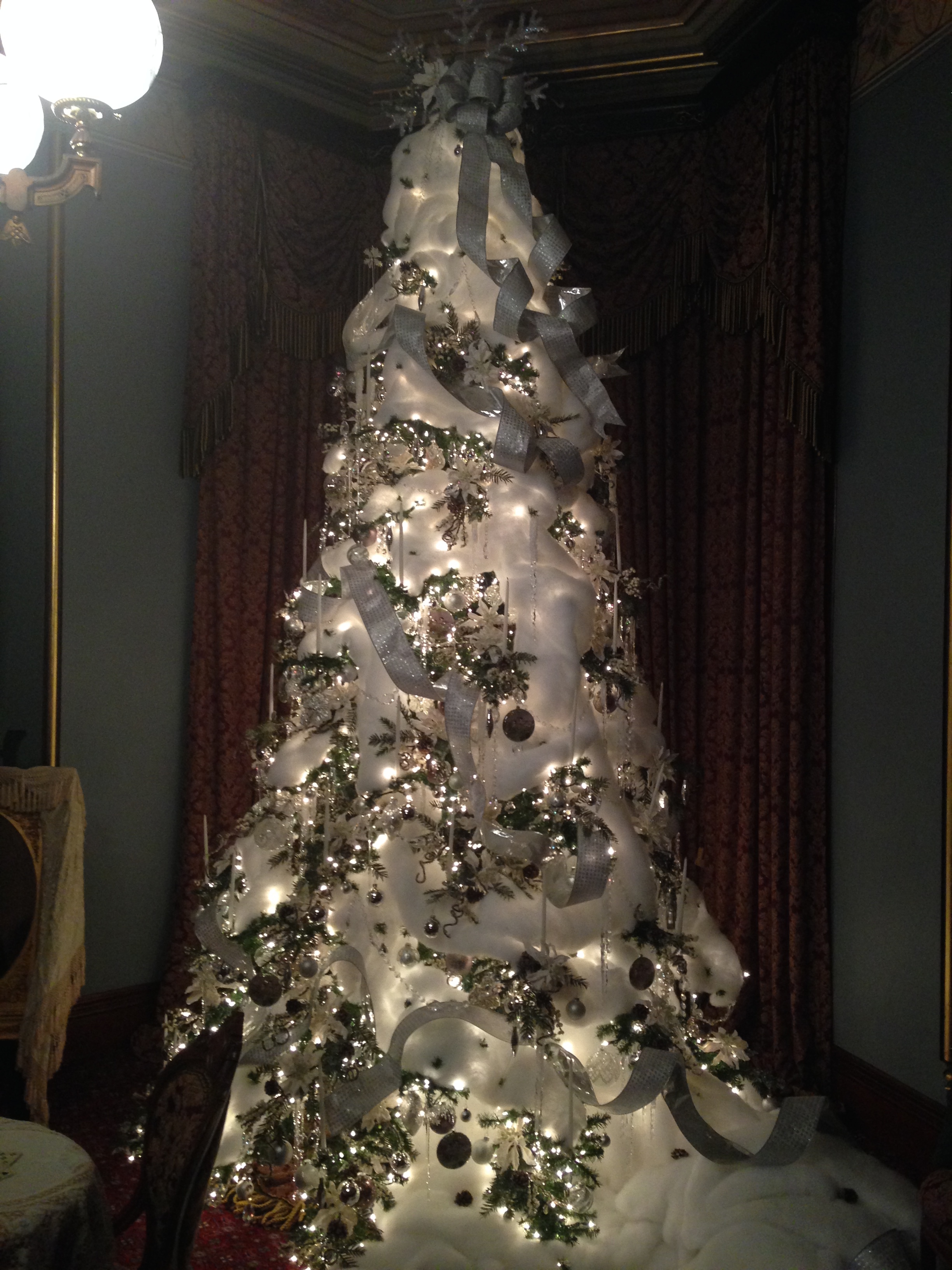 Beautiful tree in the parlor