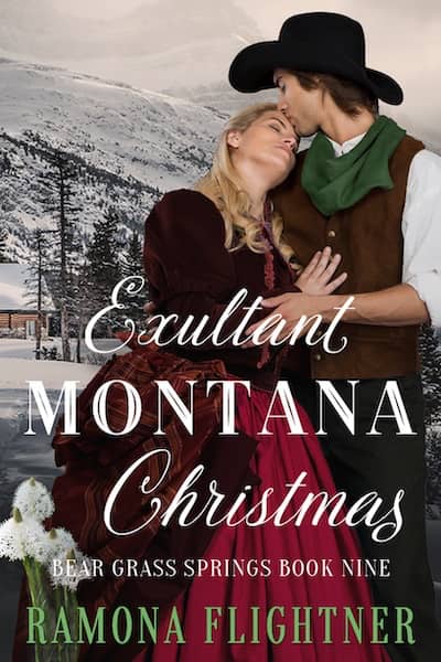 Book cover for Exultant Montana Christmas by Ramona Flightner