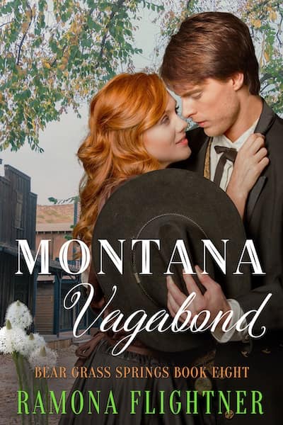 Book cover for Montana Vagabond by Ramona Flightner