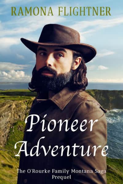 Book cover for Pioneer Adventure by Ramona Flightner