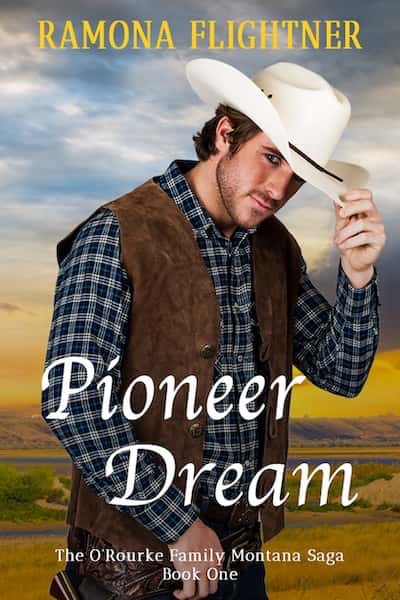 Book cover for Pioneer Dream by Ramona Flightner