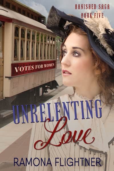 Book cover for Unrelenting Love (The Banished Saga) by Ramona Flightner